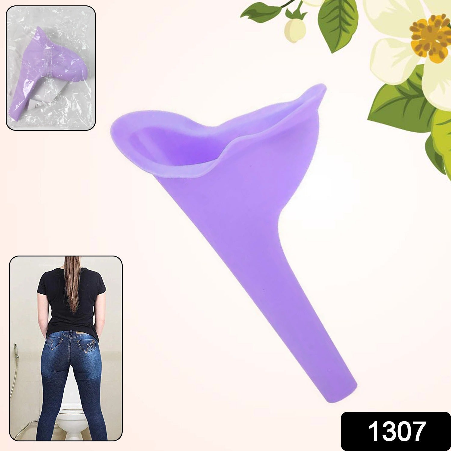 Stand And Pee Reusable Portable Urinal Funnel For Women Stand And Pee Reusable Portable Urinal Funnel For Women